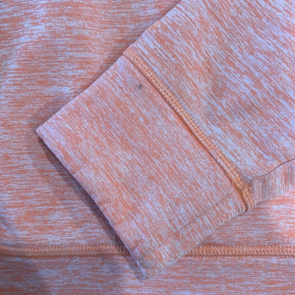 Under Armour orange hoodie sweatshirt. Size medium with ties & kangaroo pocket - Picture 5 of 5